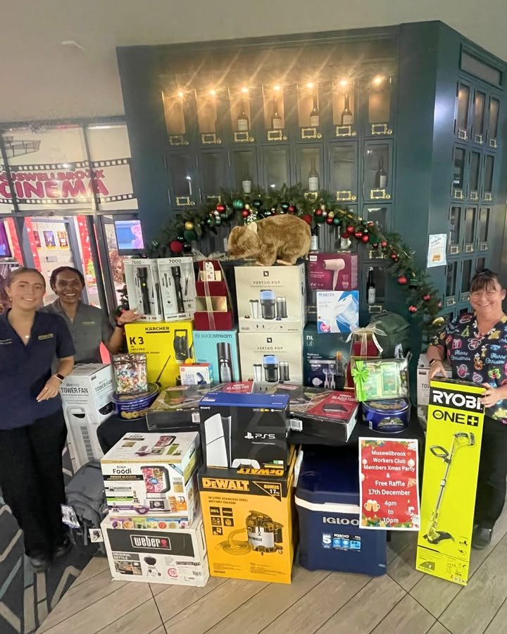 Featured image for “Join the Members Christmas Party at Muswellbrook Workers Club”