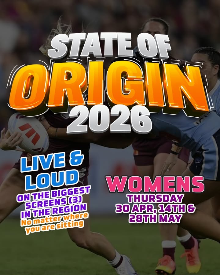 Featured image for “State of Origin 2026 Live at Muswellbrook Workers Club”