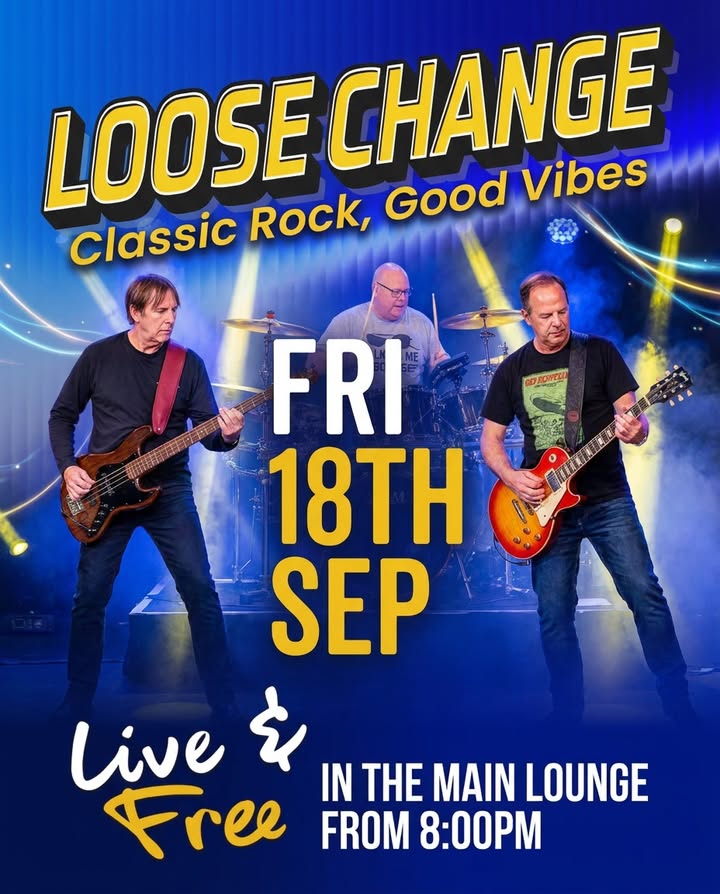 Featured image for “Free Live Classic Rock with Loose Change at Muswellbrook Workers Club”