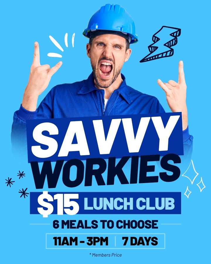 Featured image for “Savvy Workies Lunch Club – $15 Meals Every Day”