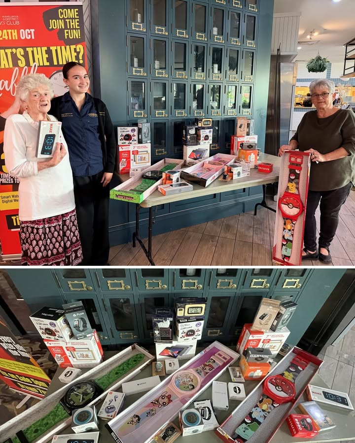 Featured image for “What’s the Time Raffle at Muswellbrook Workers Club”